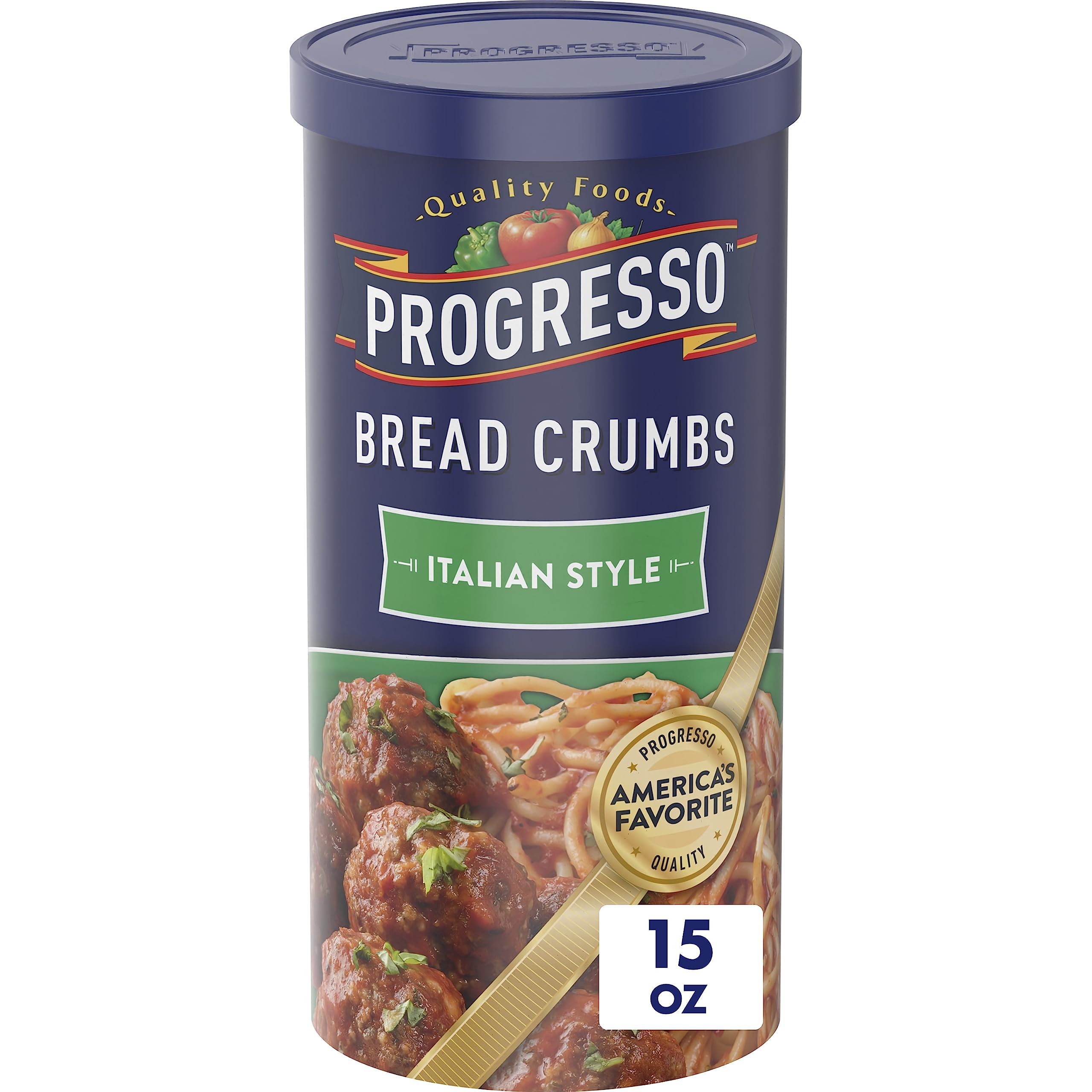 Progresso Italian Style Bread Crumbs, Cooking Ingredient, 15 oz | Made with Savo