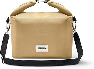 Black+Blum - Borsa termica per il pranzo, 10 l, con chiusura a rotolo, in materiale riciclato, con tracolla, termica, a prova di perdite, per donne, uomini e bambini, riutilizzabile, senza BPA