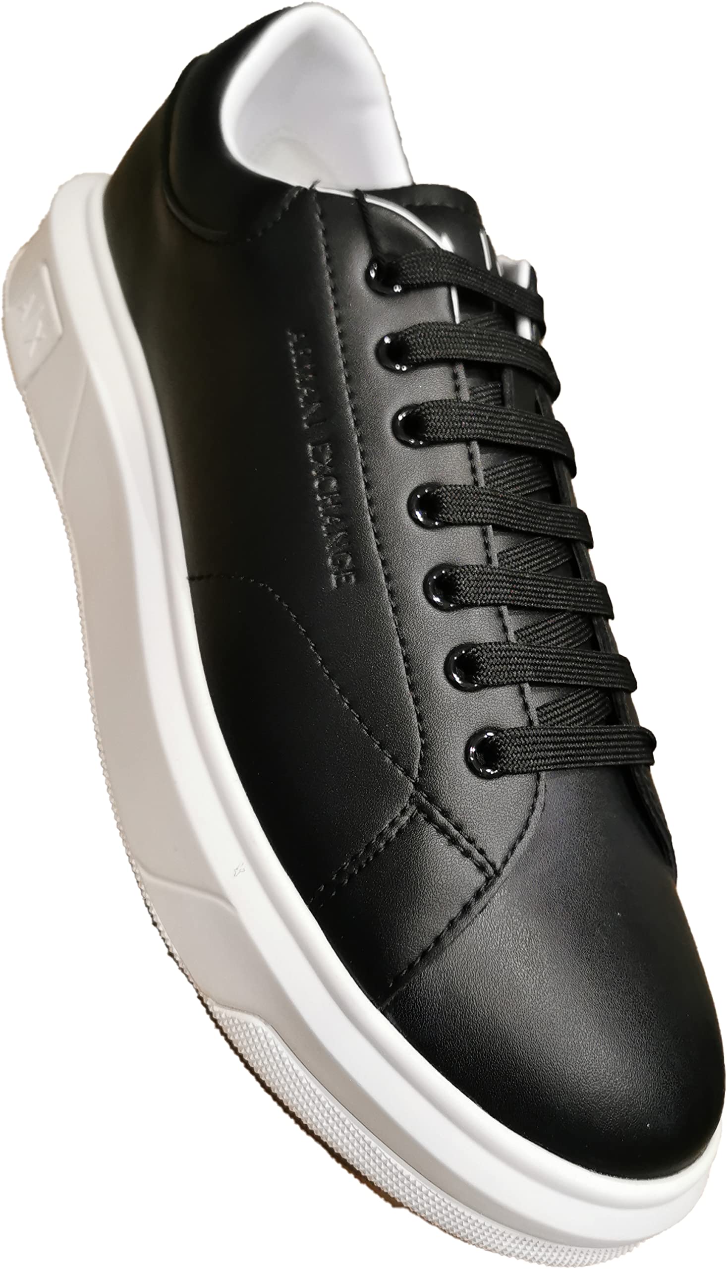 Armani Exchange Sneakers Lace up Snea White