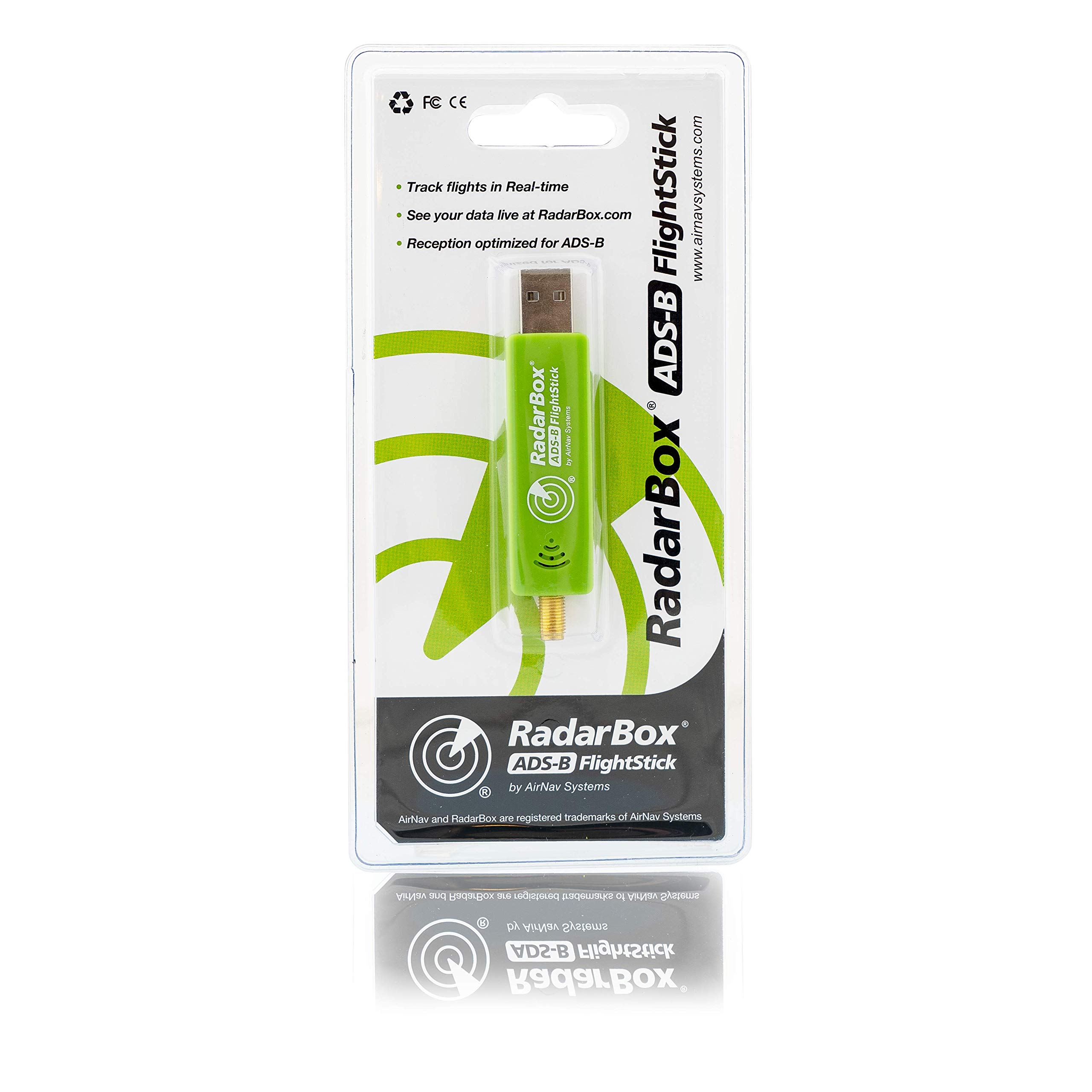 AirNav Radar FlightStick - ADS-B USB Receiver with Integrated Filter, Amplifier 