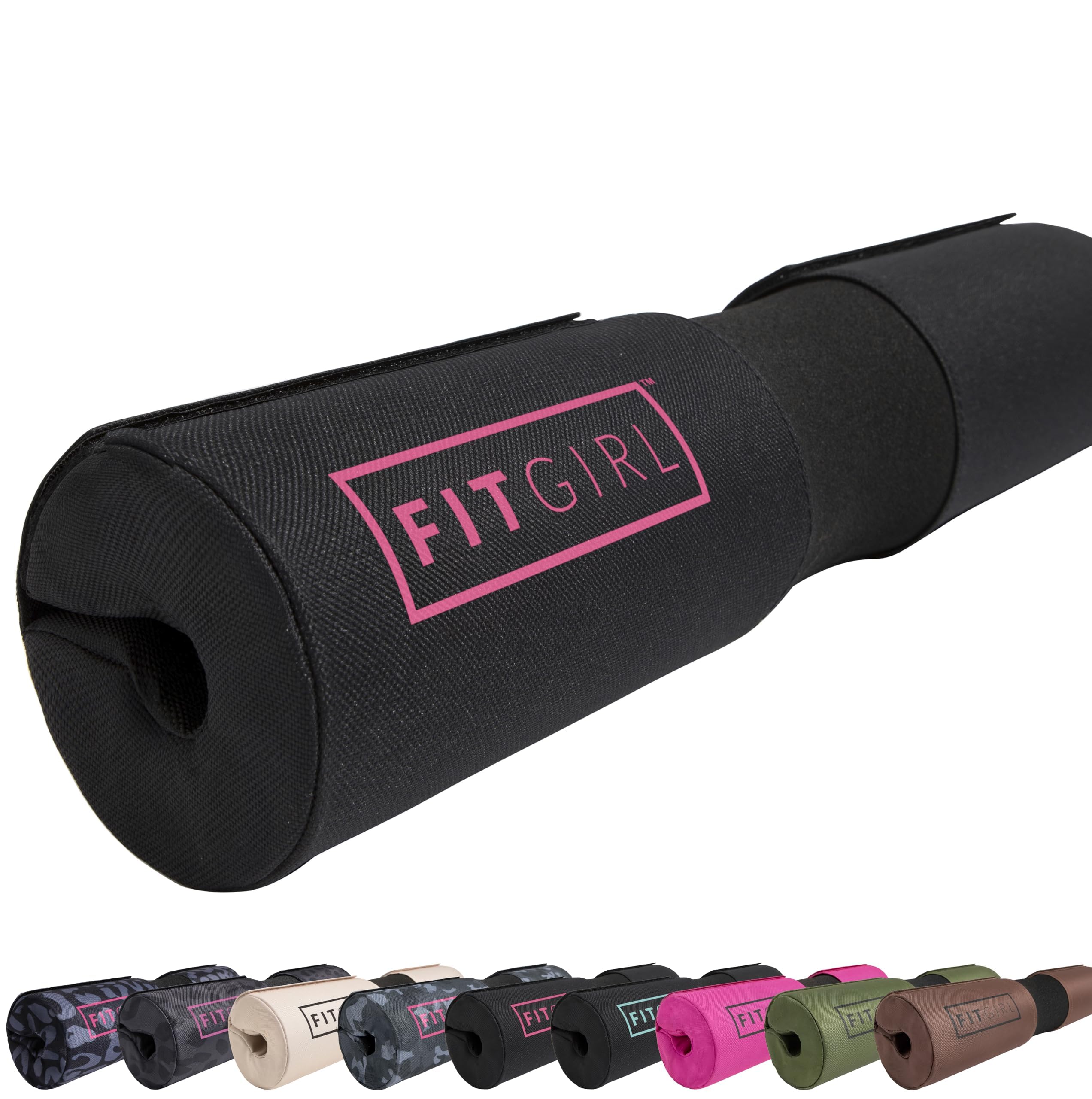 FITGIRL - Leg Day Squat & Hip Cushion, Barbell Pad Stay Safe, Thick Cushion for 