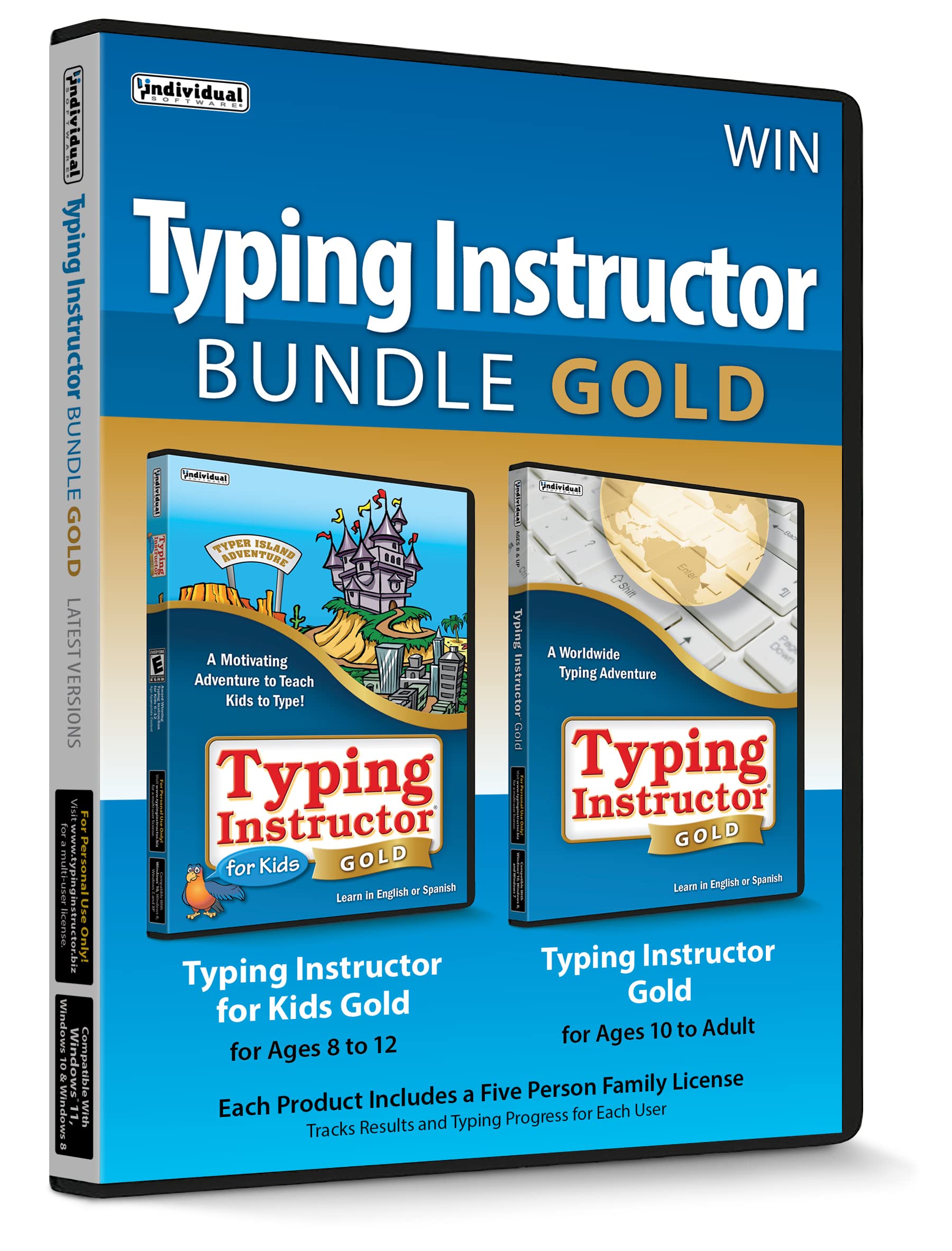 Individual Software Typing Instructor Bundle Gold