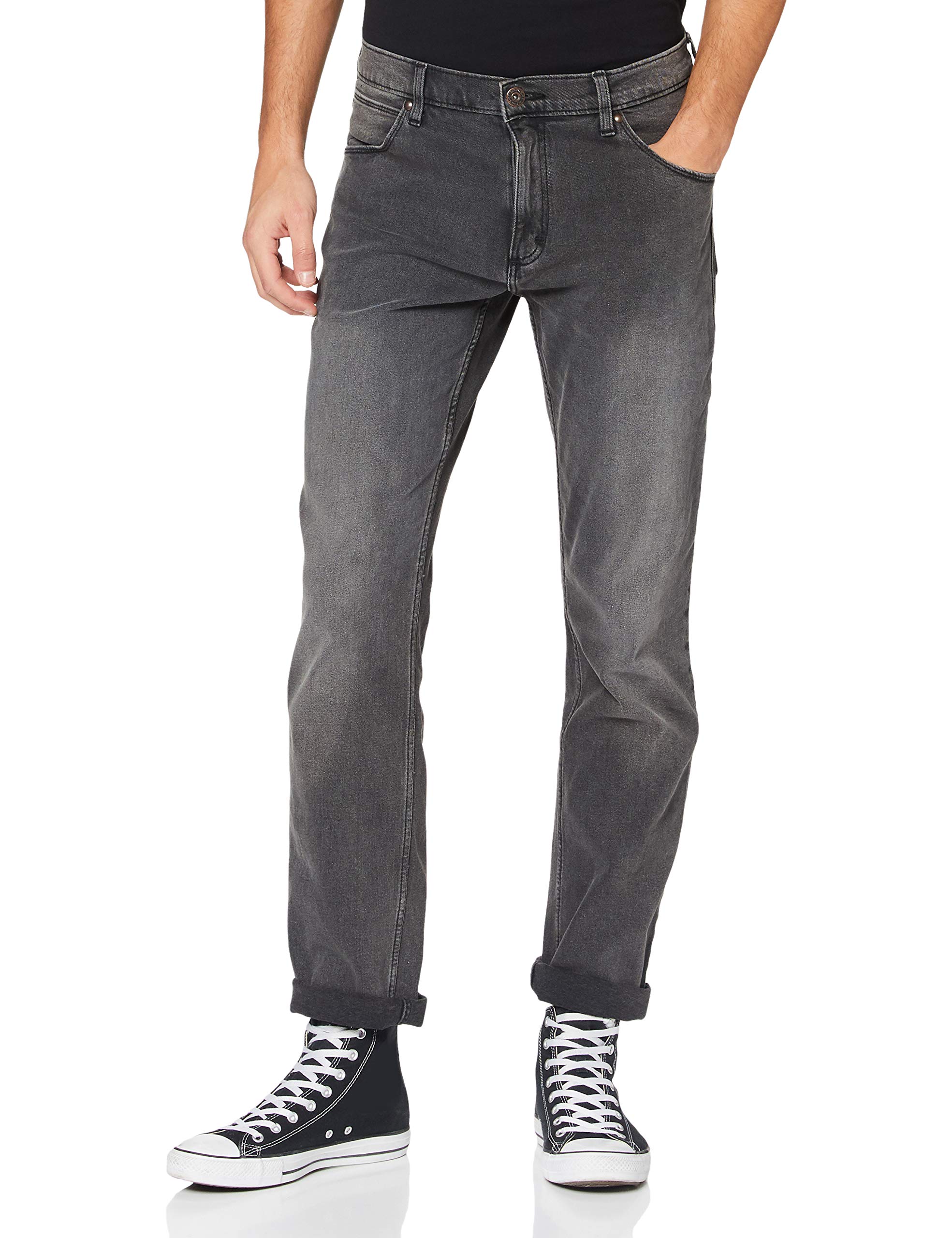 Wrangler - Men's Jeans - Regular Fit - Red Kabel - Authentic Blue