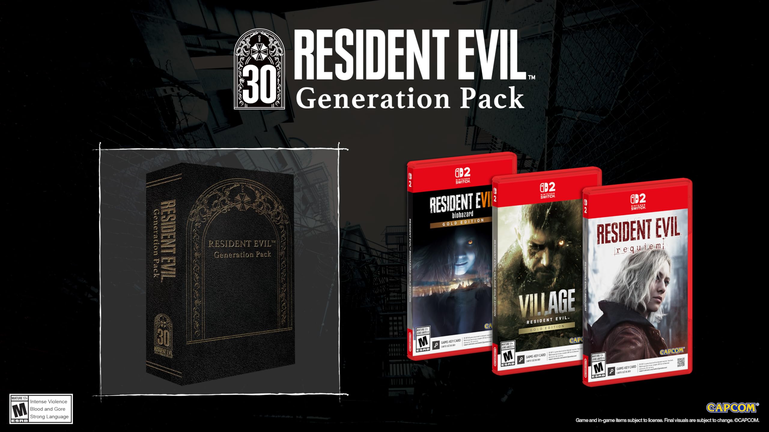 Resident Evil Generation Pack - Nintendo Switch 2