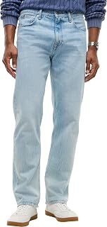 Tommy Hilfiger Dover Zane Ind MW0MW43171 - Regular Straight Jeans for Men, Denim (Zane Indigo), 33W/32L