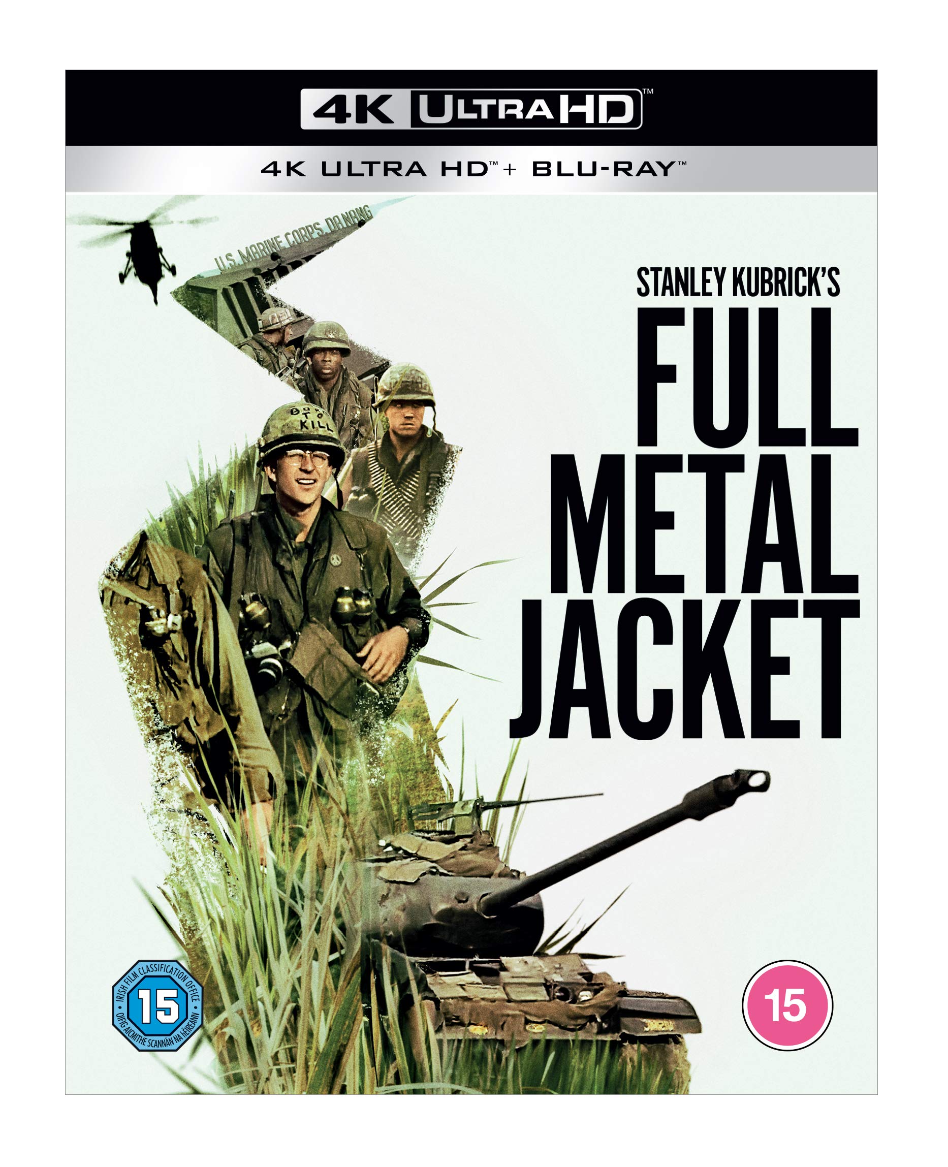 Full Metal Jacket 4k Ultra-HD [Blu-ray] [1987] [Region Free]