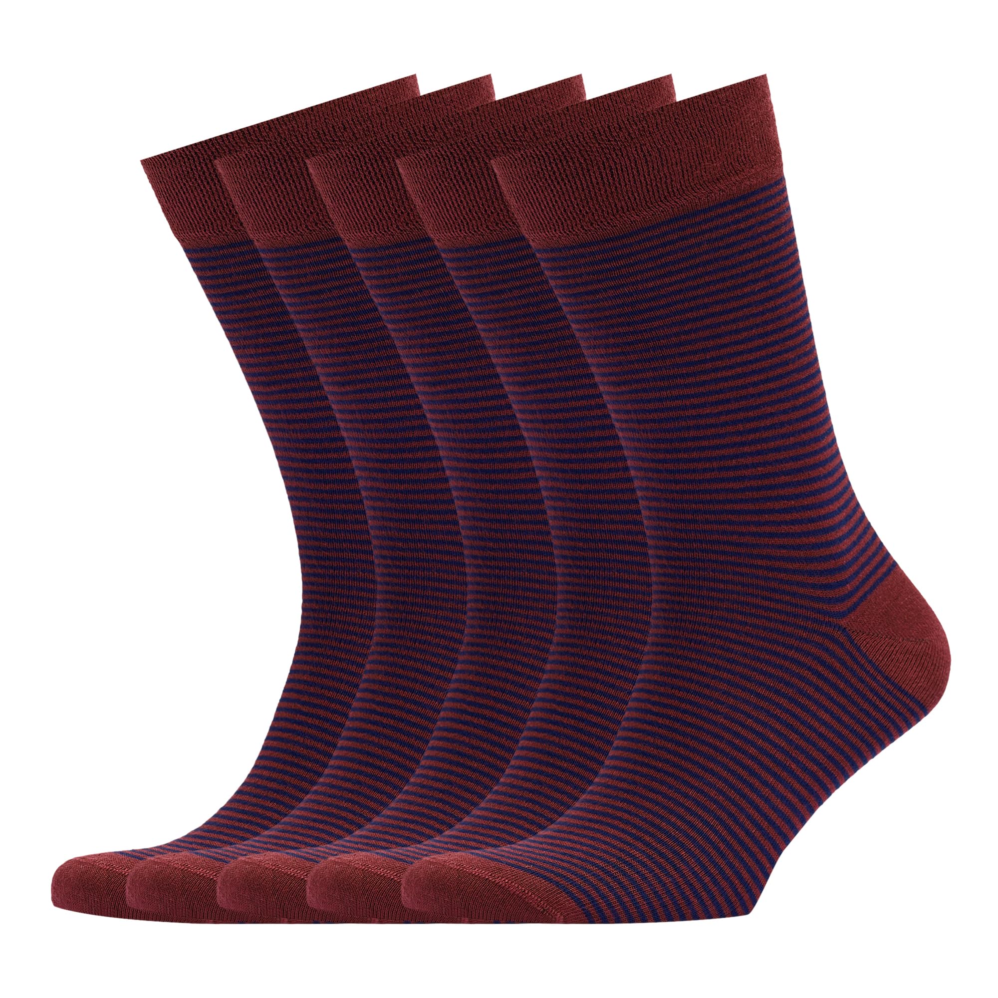 VRD Men's Dress Socks Bamboo Rayon, 5-Pack Crew Socks, Multiple Colors and Desig