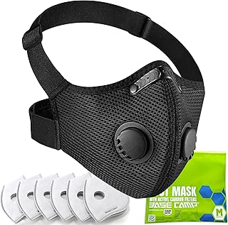 BASE CAMP M PRO Dust Mask, All day Comfortable Reusable Respirator Mask