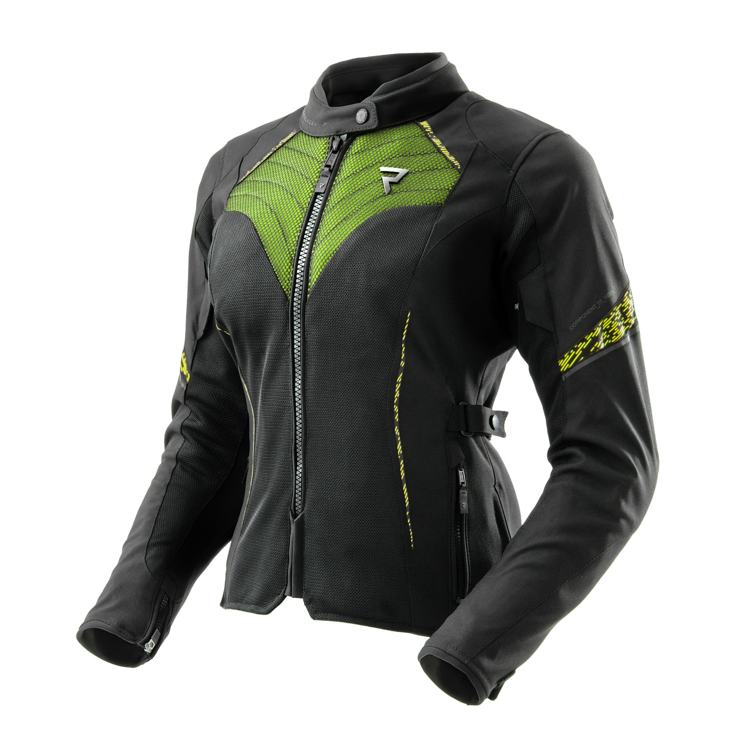REBELHORN Jax Lady Women's Motorcycle Jacket | Textile | Level 2 Elbow, Shoulder