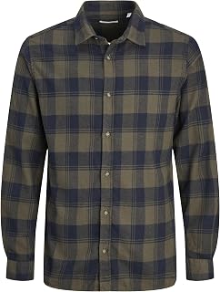 JACK & JONES Jjjoshua Fall Buffalo Shirt Ls Men's Casual Shirt
