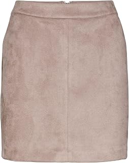 Vero Moda Vmdonnadina Fauxsuede Short Skirt Noos Women's Skirt