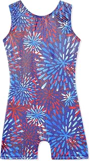 XiaoMoSha Gymnastics Leotards for Little Girls Bikers Dance Snowflakes Mermaid Gymnastic Outfits