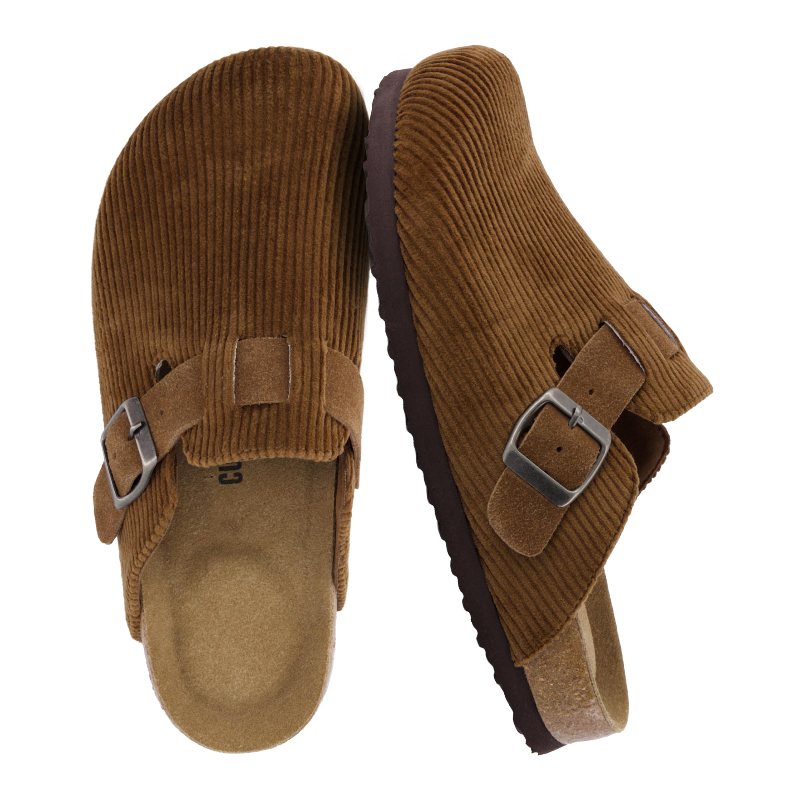 CUSHIONAIRE Women's Hana Wooden Shoes