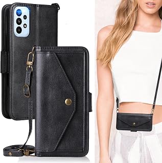 Galaxy A53 5G Book-style Galaxy A53 5G SCG15 SC-53C Universal Case Galaxy A53 Smartphone Case Galaxy A53 Book-style A53 5G Book-style SC 53C case Heofuixt Card Storage Compatible Snap Shoulder Strap