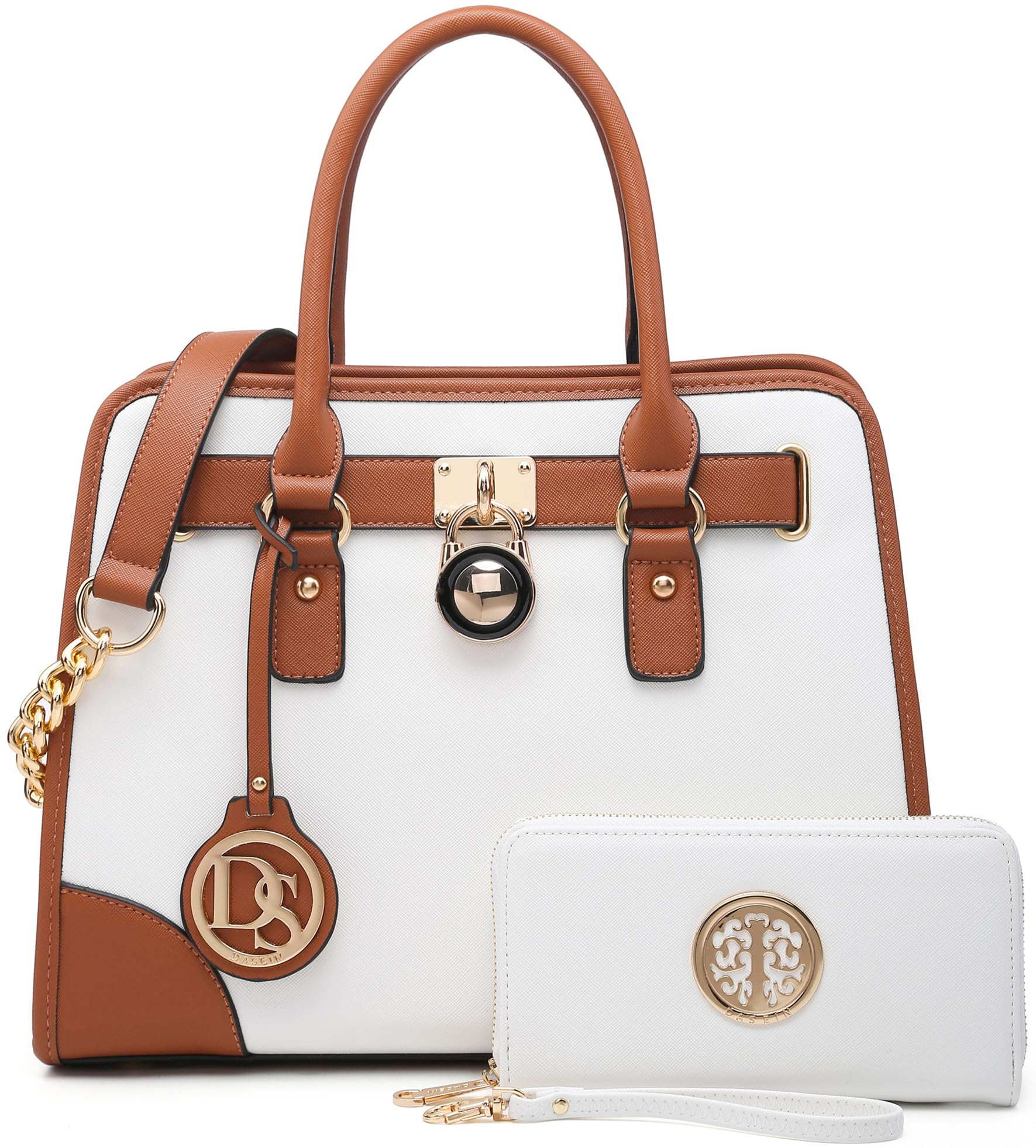 Dasein Women Handbags Top Handle Satchel Purse Shoulder Bag Hobo Bag Work Bag Se