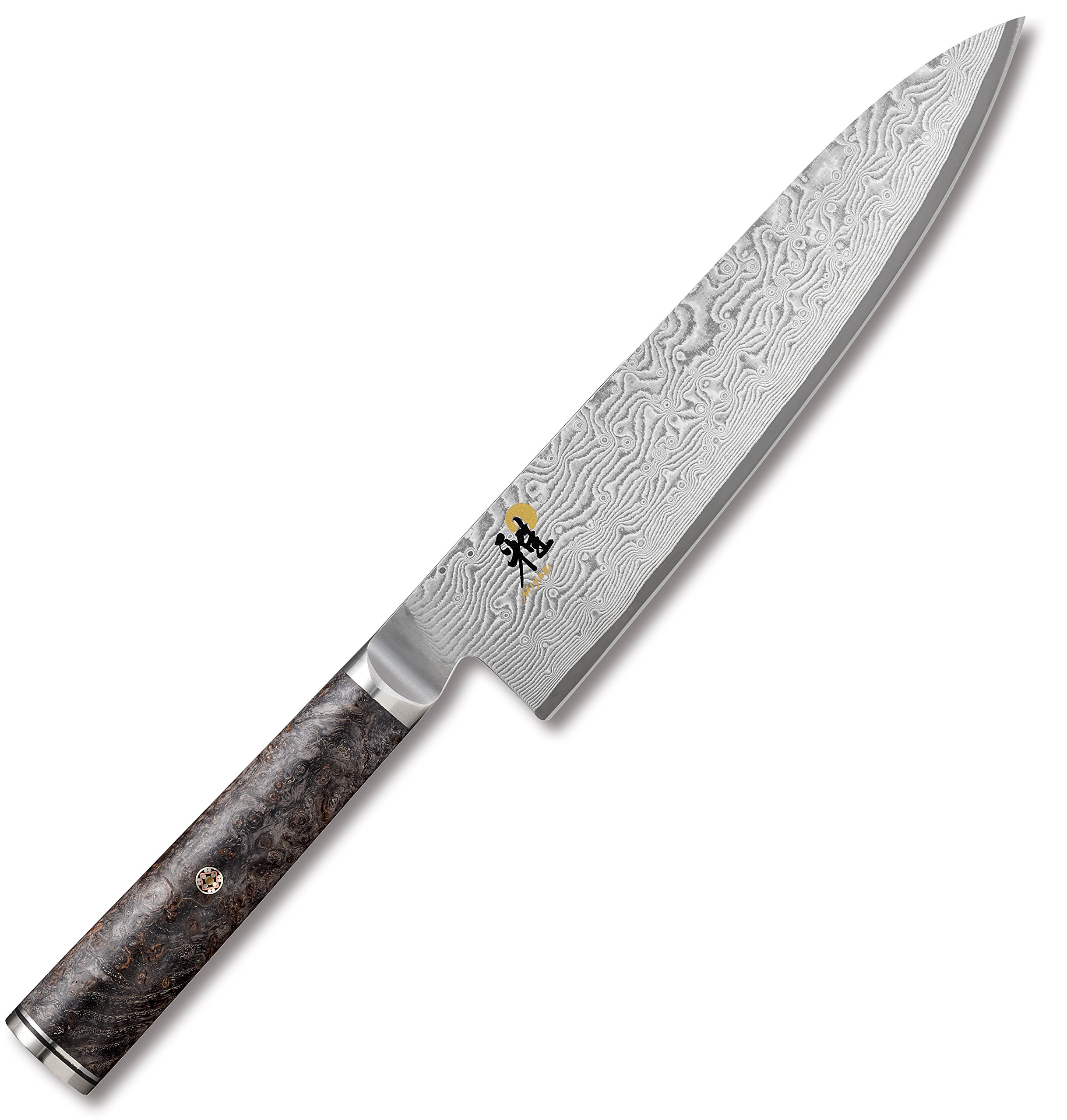 MIYABI 34401-201 5000MCD67 Beef Knife, 7.9 inches (200 mm), Damascus Chef's Knif