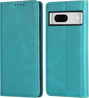 【Hamany】 対応 pixel7 ケース 手帳型 ピクセル7 ケース カード収納 グーグルピクセル7 ケース -ファッションスカイブルー