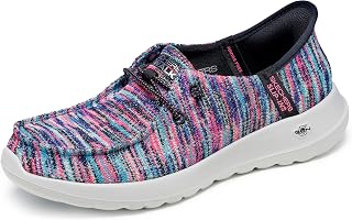 Skechers Women's Women's Hands Free Slip-ins Go Walk Joy Moc Toe Casual ShoeBoat Shoe