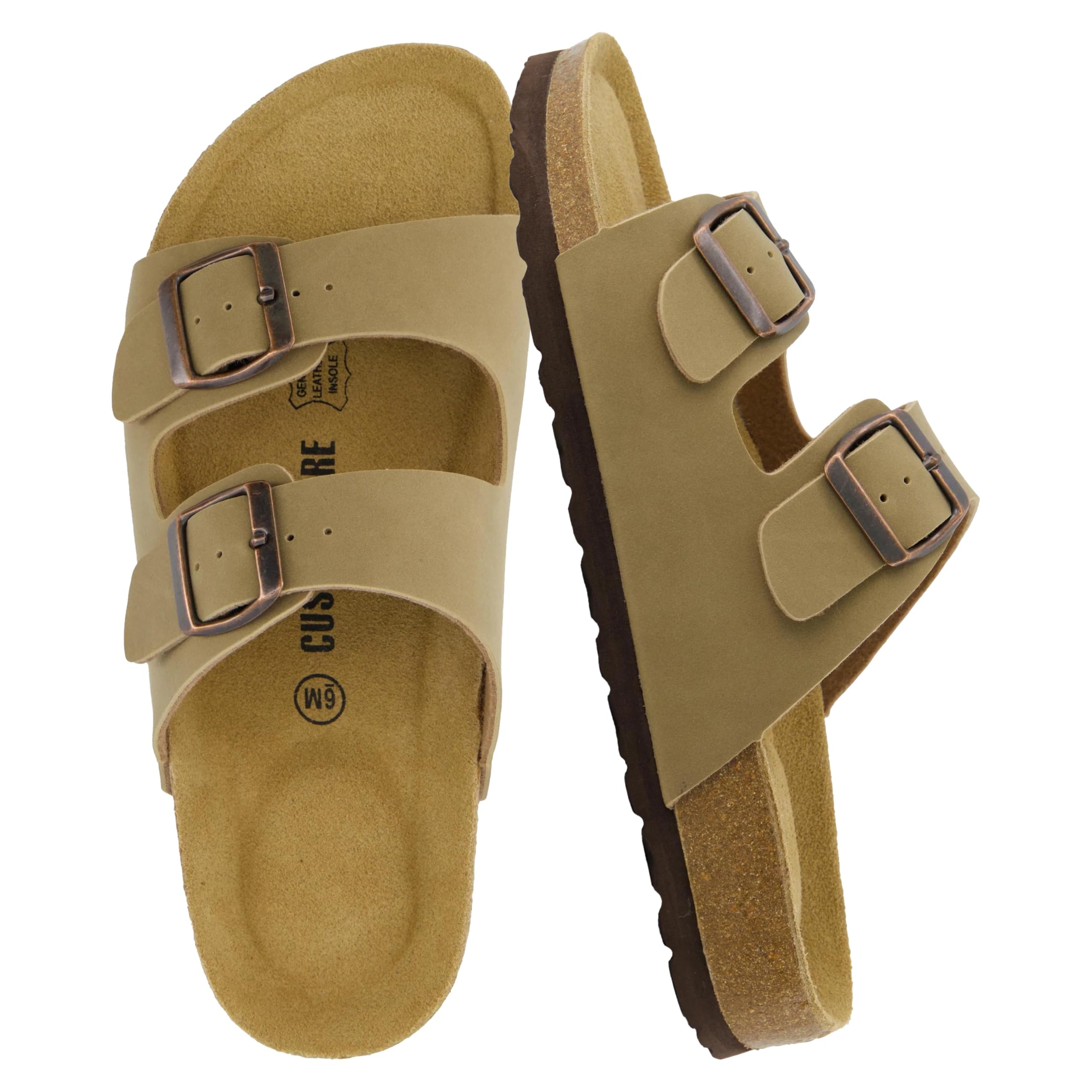CUSHIONAIRE Women's Lane Slide Sandals