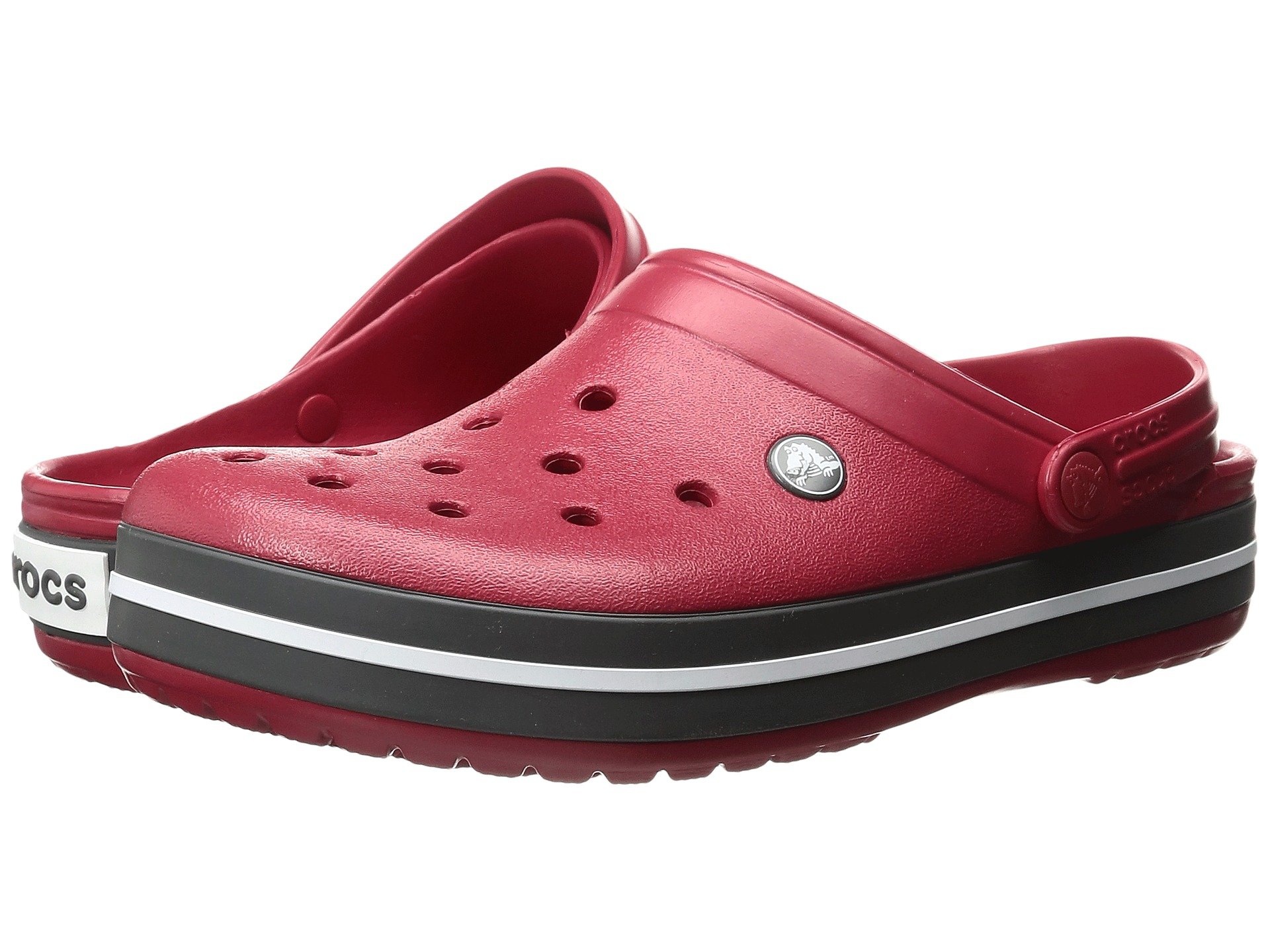 Crocs Unisex-Adult Crocband Clog, Pepper, 6 Women/4 Men