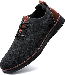 LEZTA Men's Shoes Elegant Sneakers Oxfords Breathable Mesh Sports Business Shoes Tennis Shoes Comfortable Walking Shoes