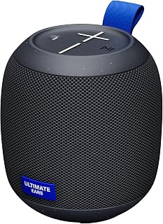 Ultimate Ears WONDERBOOM Play Portable Waterproof Bluetooth Speaker, Dustproof Floating Speaker with 131ft (40m) Range, Black (Renewed)