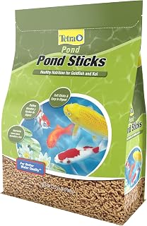 Tetra Pond Sticks Fish Food For Goldfish & Koi, 1.72 lbs | Healthy Daily Diet For All Pond Fish, Easy To Digest Floating Sticks Promote Clearer Water, Feed When Water Is +50 Degrees