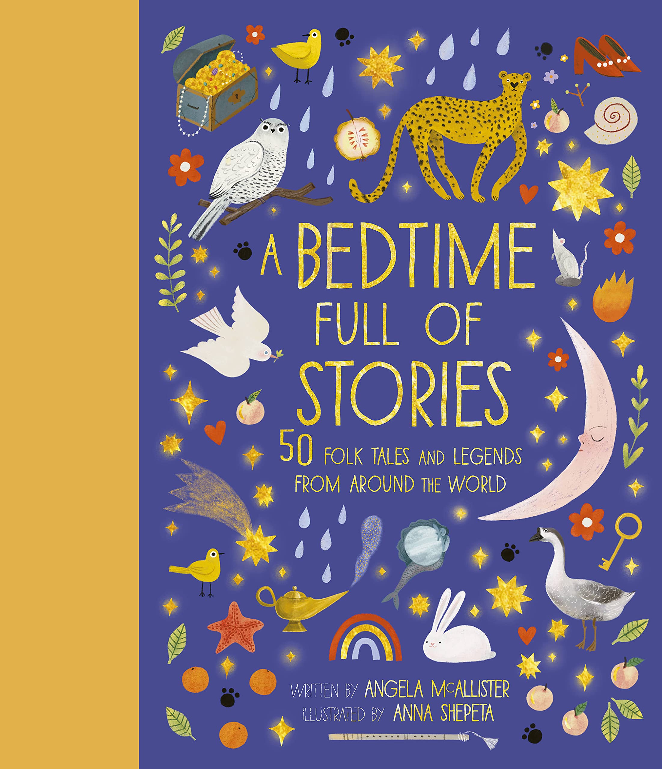 A Bedtime Full of Stories: 50 Folktales and Legends from Around the World (Volum
