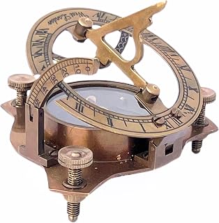 Collectibles Buy Antique Finish Sundial Compass Maritime Collectible Compass Brass Finish