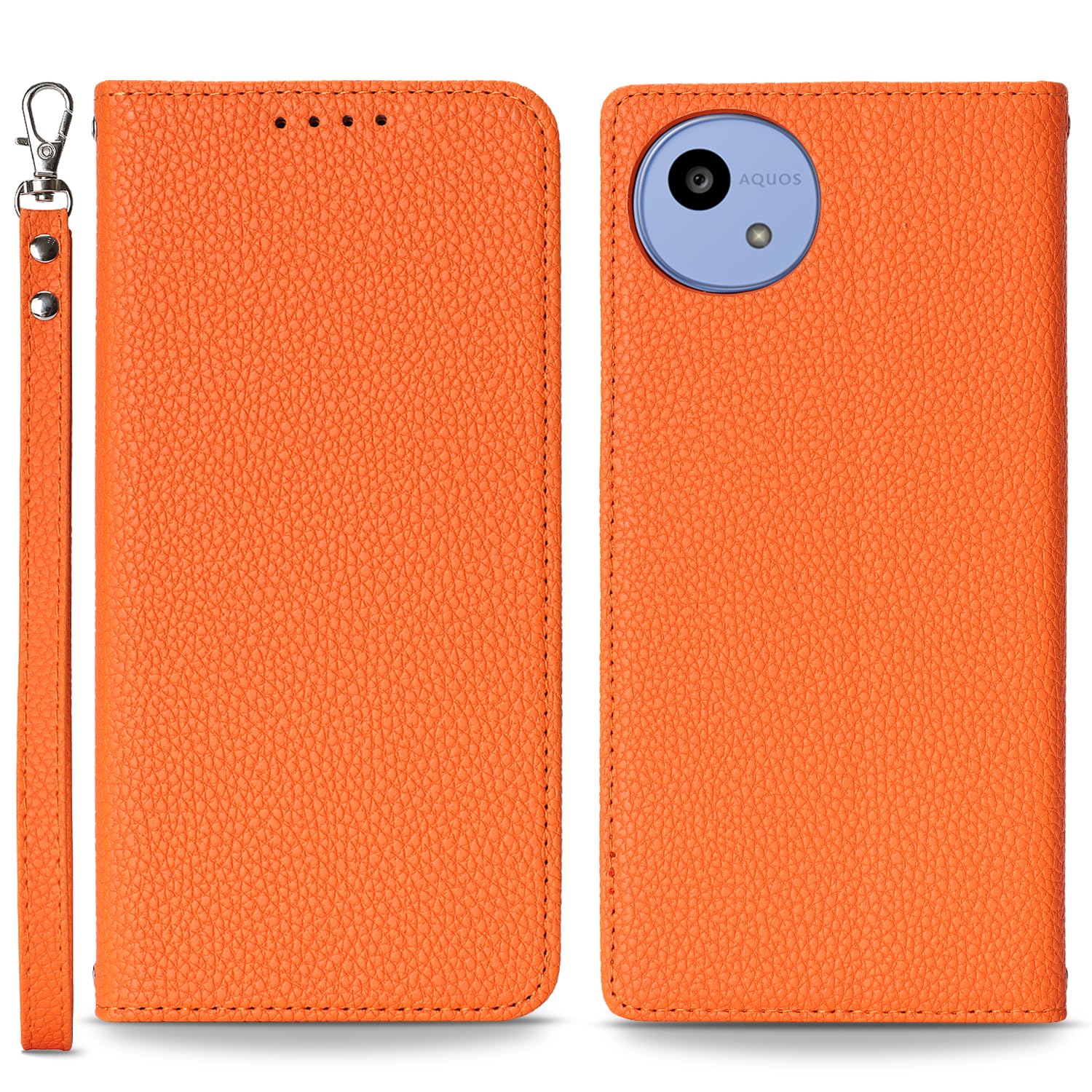 [Hamany] Aquos Wish5 Case, Notebook Type, Aquos Wish 5 Case, Card Storage, SH-52