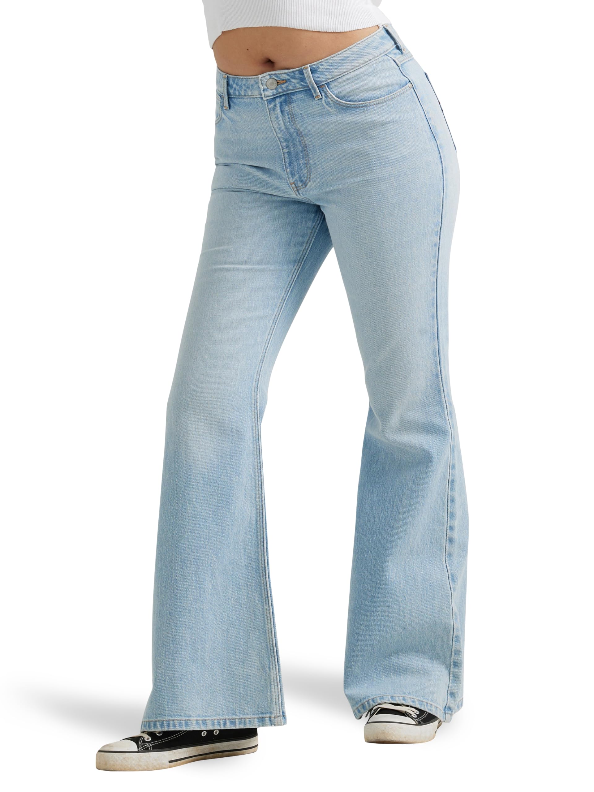 Wrangler Women's High-Waisted Fierce Flare