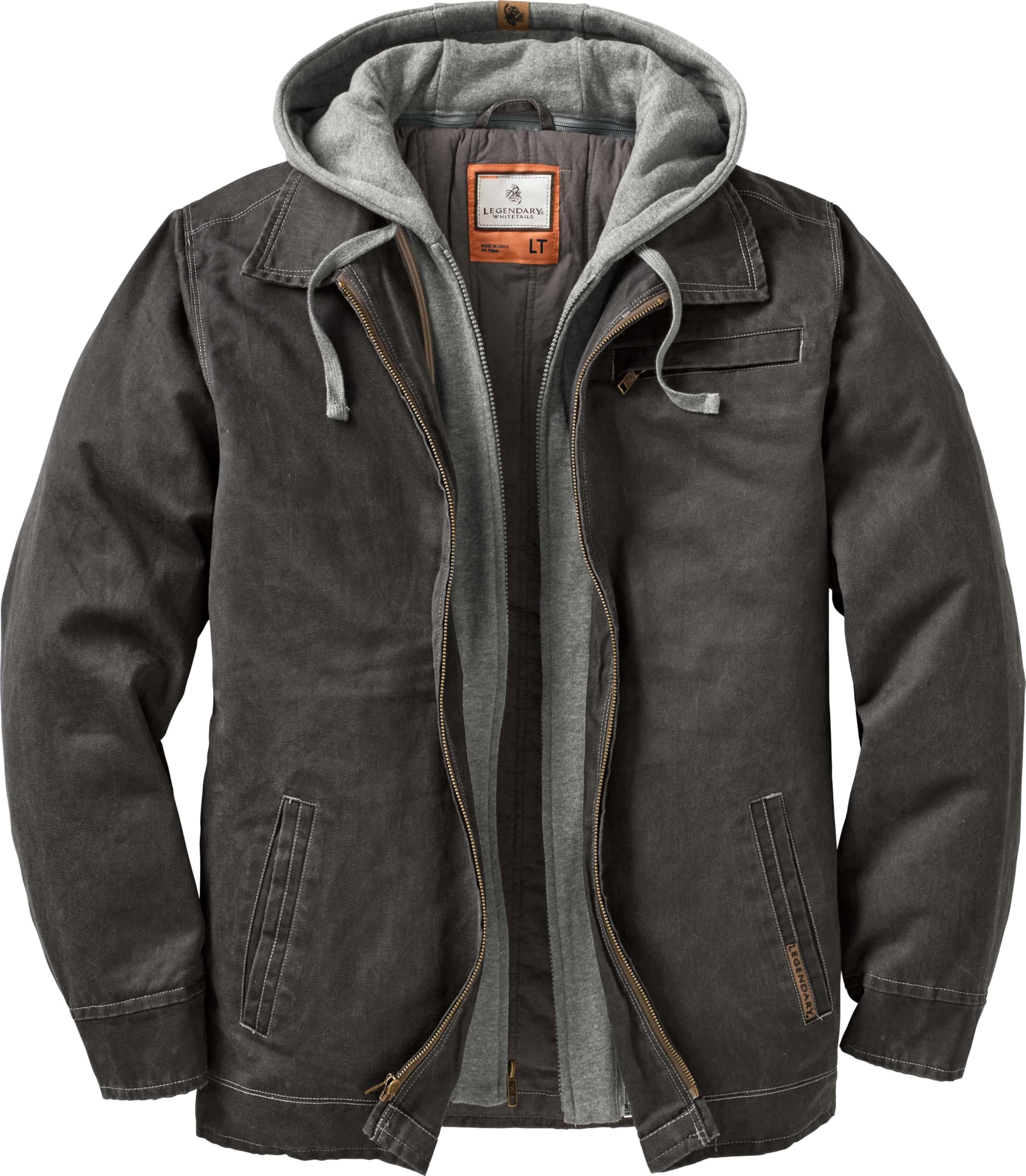 Legendary Whitetails Men's Dakota Jacket Full Zip Up Winter Coat for Men Rugged 