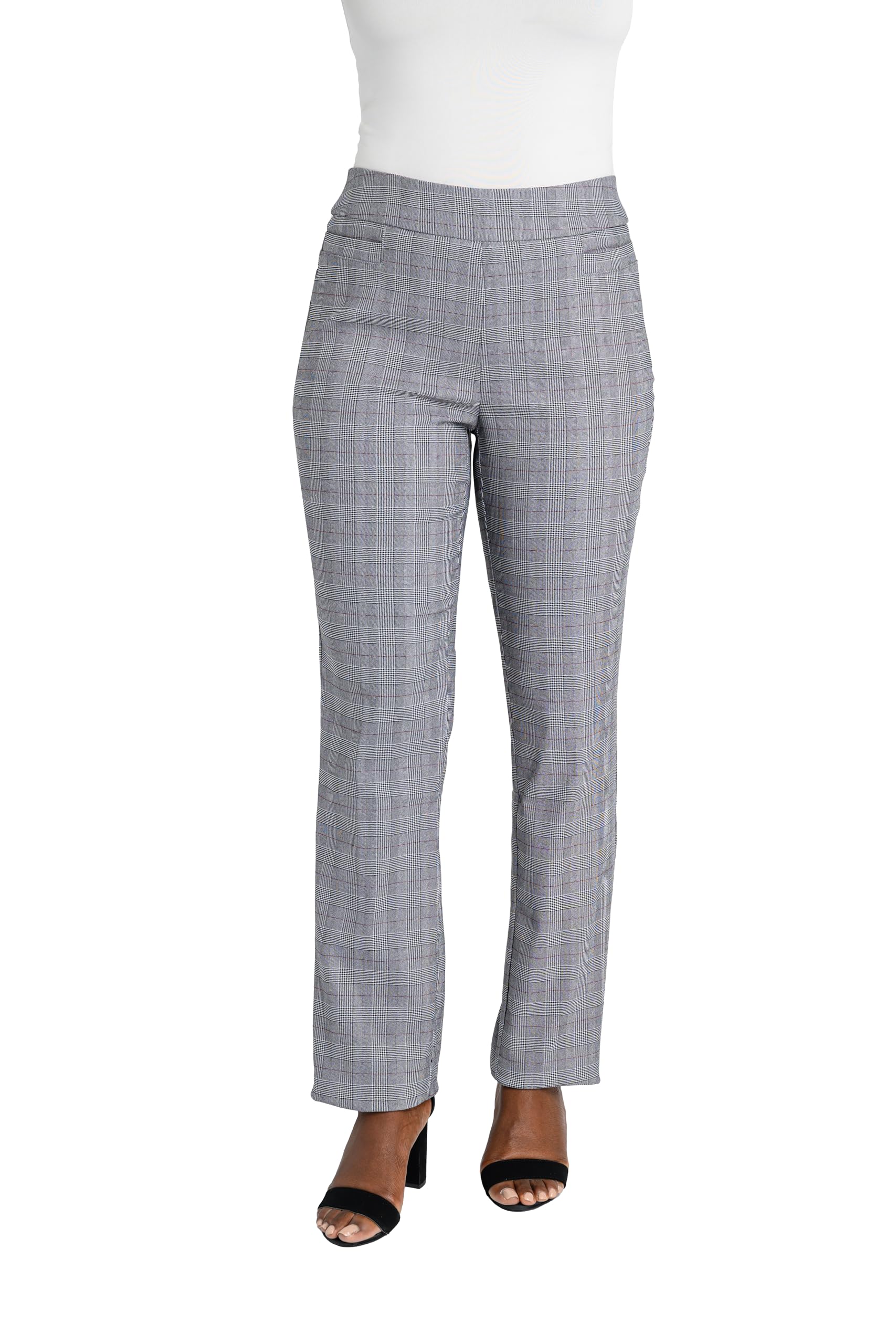 Briggs New York - Super Stretch Millennium Welt Pocket Pull On Career Pant, Wome