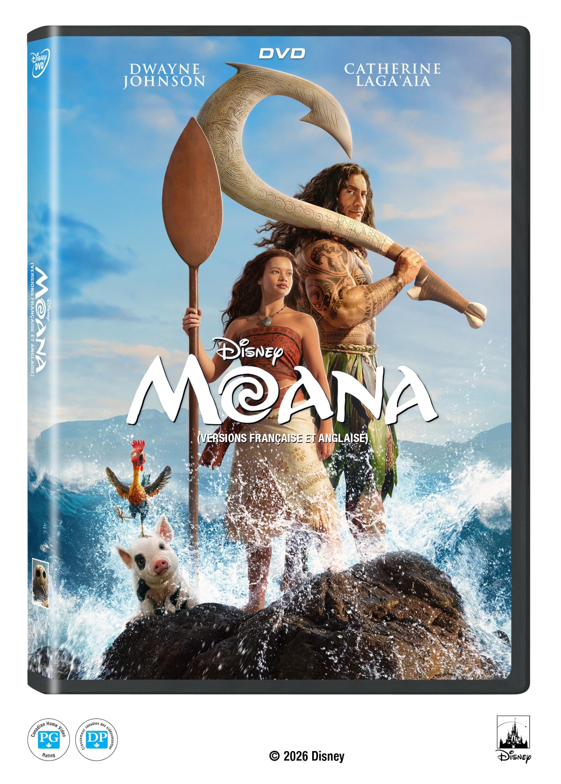 Moana (2026) - Bilingual - DVD