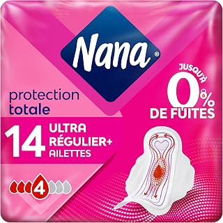 Nana Ultra Regular Plus - 14 Sanitary Towels with Wings