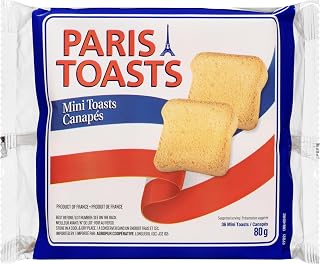 Paris Toasts Minis, 80 Grams