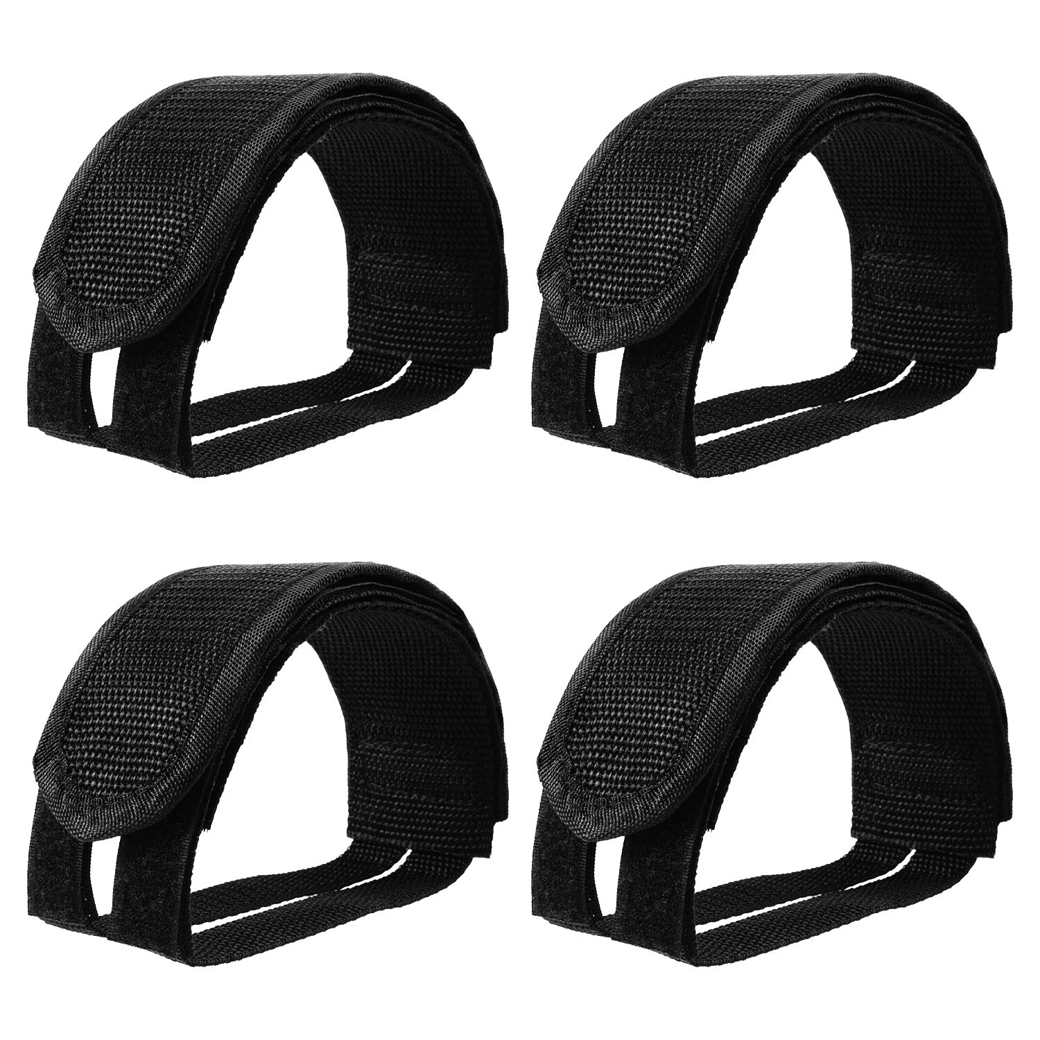 Outus Kids Pedal Straps for Bike, 2 Pairs, Toddler Bicycle | Secure Foot Grip, A