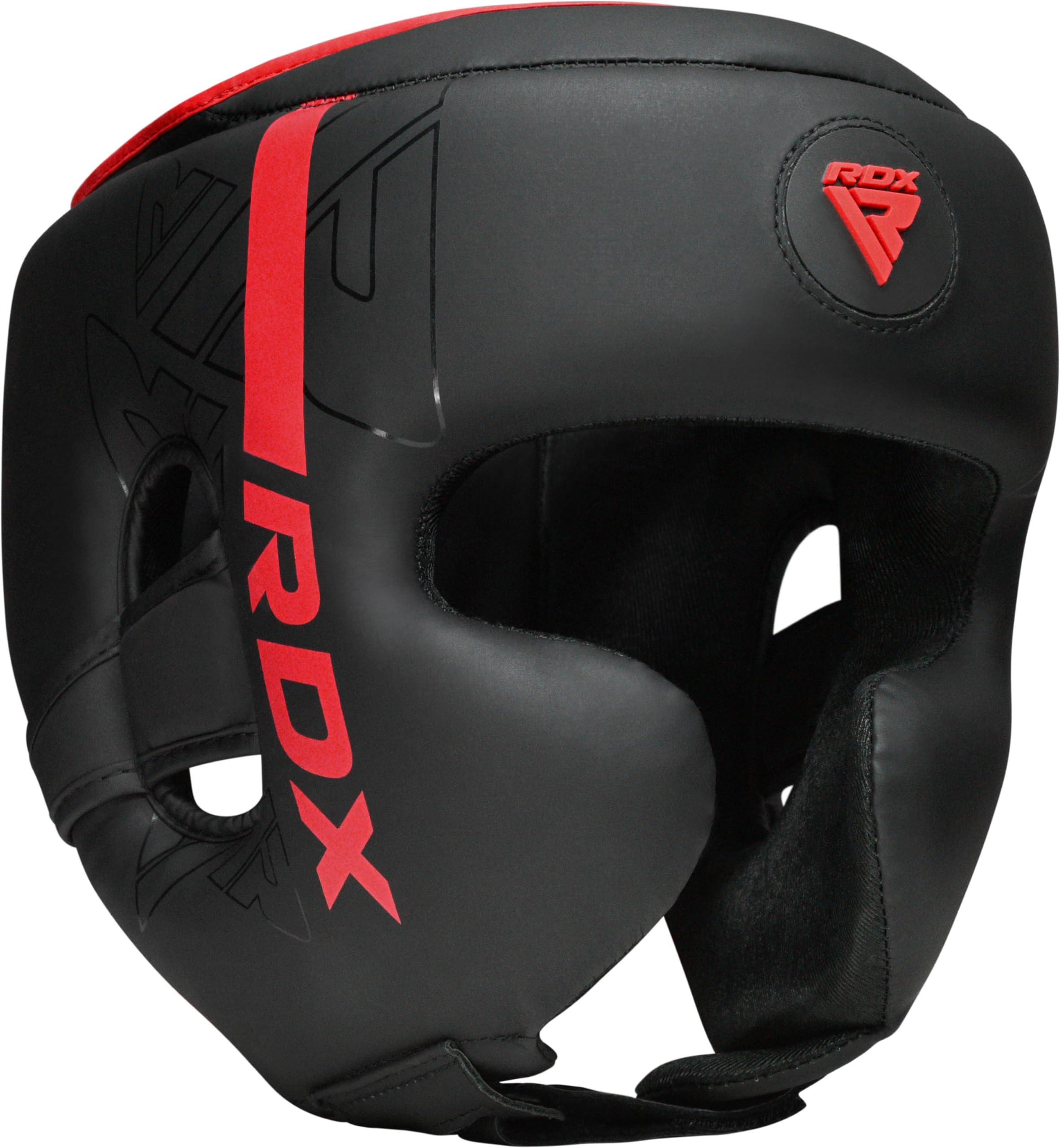 RDX Boxing Helmets MMA for Training and Muay Thai, Maya Hide Leather Kara Head G