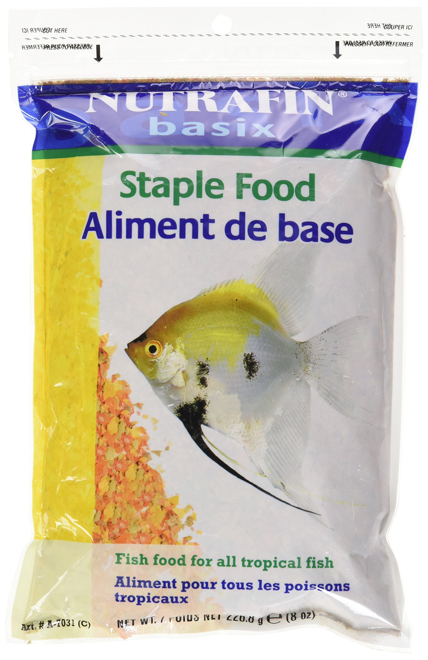 Nutrafin A7031 Basix Staple Food-Poly Bag, 226.8g (8-Ounce)