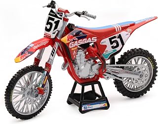 NewRay GasGas MC 450F Red Bull #51 Justin Barcia 1/12 Scale Diecast Motorcycle Model
