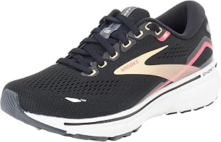 Brooks Ghost 15 Women's Running Shoes, Black/Black/Ebony