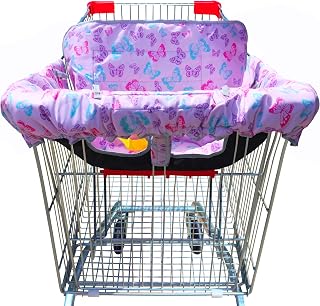 Gowraps Shopping Cart Cover for Baby High Chair Cover | 2-IN-1