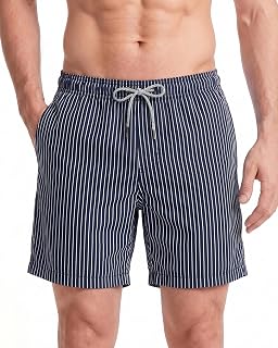 maamgic Men's Swim Trunks 5 Inch Mesh Lining Quick Dry Swim Shorts