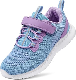 RUNSIDE キッズスニーカー 軽量テニスシューズ 男の子と女の子向け