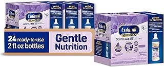 Enfamil NeuroPro Gentlease Ready-to-Feed Baby Formula, 2 Fl Oz, 24 CT | For Easing Fussiness,Crying, Gas, Spit-up in 24Hrs, Smaller Proteins for Easy Digestion, Brain Supporting DHA,Prebiotic Blend