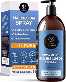Magnesium Oil for Sleep 1000ml - 100% Natural Ultra Pure Magnesium Oil