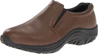 Merrell men's jungle moc leather slip-on shoe,mahogany brown,11.5 m us, Brown Mahogany Brown, 46 EU