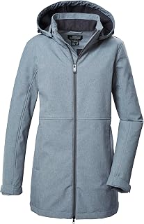 Killtec Kow 95 Wmn Sftshll Prk Parka softshell/chaqueta softshell con capucha con cremallera Mujer