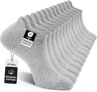 FITRELL 6 Pairs Ankle Socks Men Women Sport Running Cycling