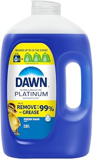 Dawn Platinum Refill Jug Dish Soap Fresh Rain, 2.01L